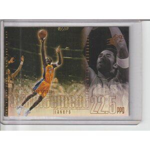 Kobe Bryant 2000-01 Upper Deck SPxCitement #S1 HOF Lakers